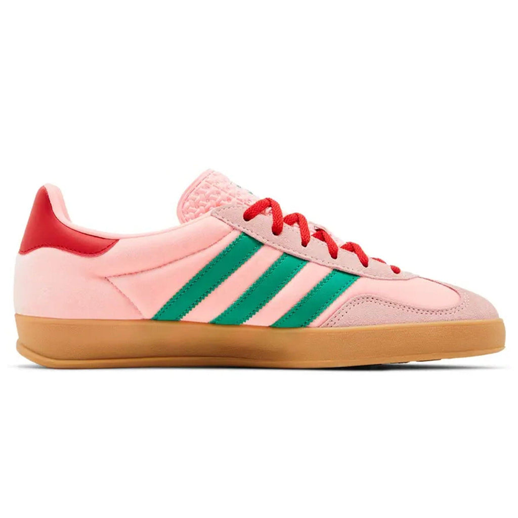 adidas Gazelle Indoor Wmns 'Glow Pink Court Green' — UK 3.5 | EU 36 | US 5.5 — Side View