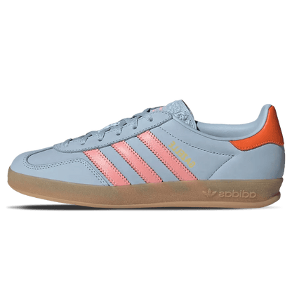 adidas Gazelle Indoor 'Wonder Blue Solar Orange' — UK 3.5 | EU 36 | US 4 — Front View