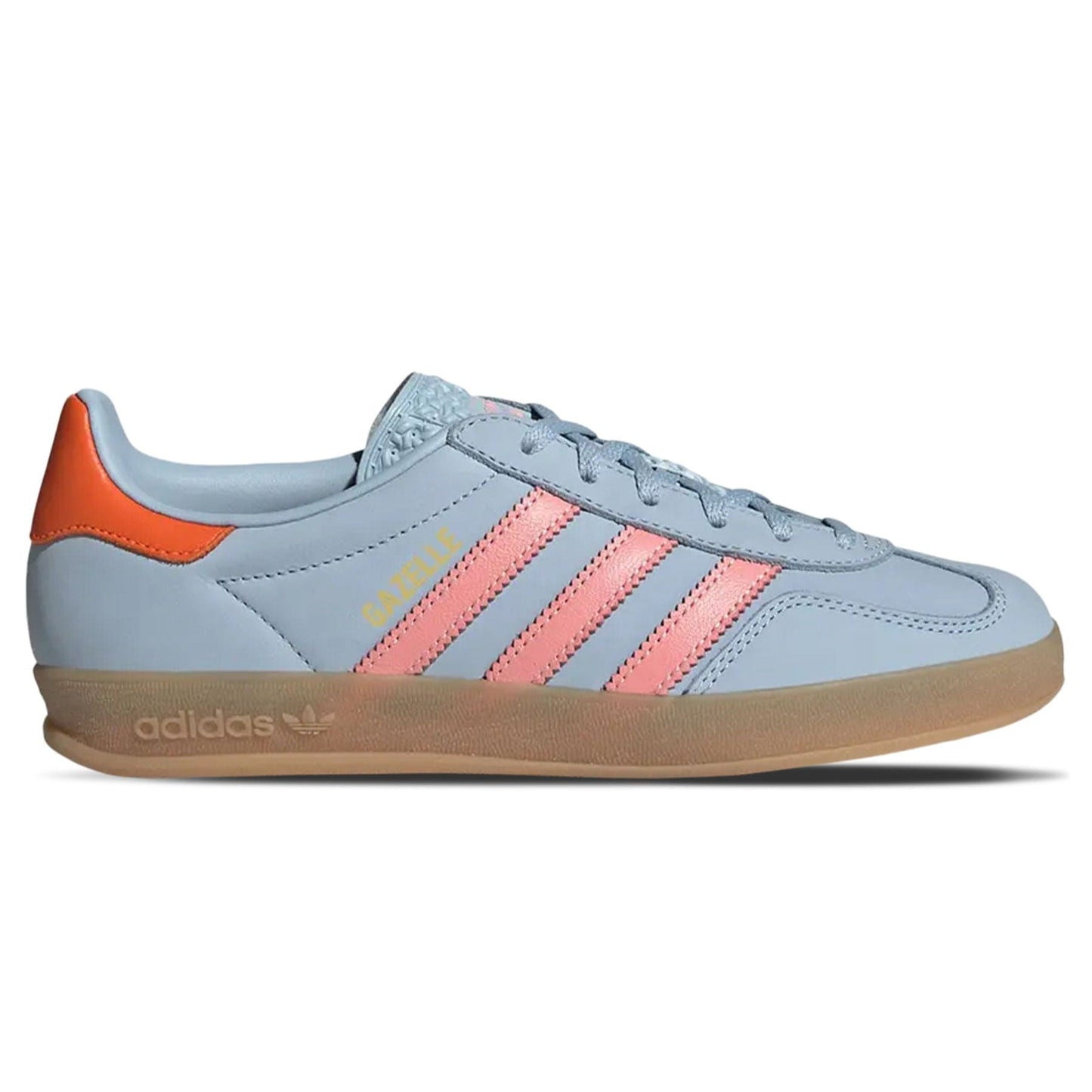 adidas Gazelle Indoor 'Wonder Blue Solar Orange' — UK 3.5 | EU 36 | US 4 — Side View