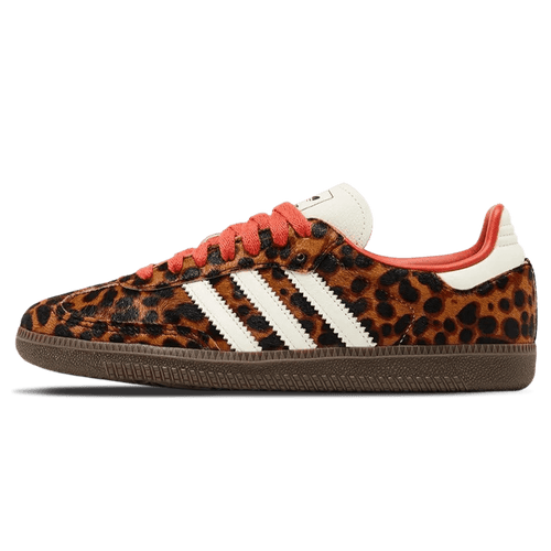 Adidas Samba OG Wmns 'Leopard Pack - Preloved Red' — UK 3.5 | EU 36 | US 5.5 — Front View
