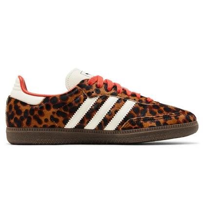 Adidas Samba OG Wmns 'Leopard Pack - Preloved Red' — UK 3.5 | EU 36 | US 5.5 — Side View