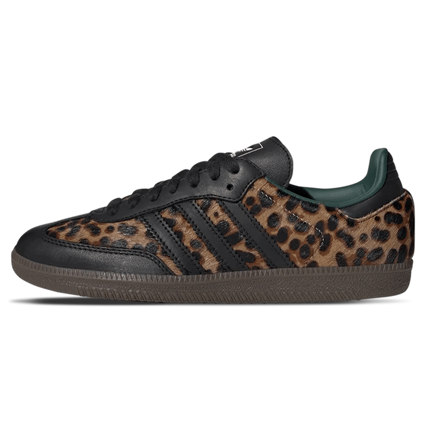 Adidas Samba OG Wmns 'Cheetah Pack - Collegiate Green' — UK 3.5 | EU 36 | US 5.5 — Front View