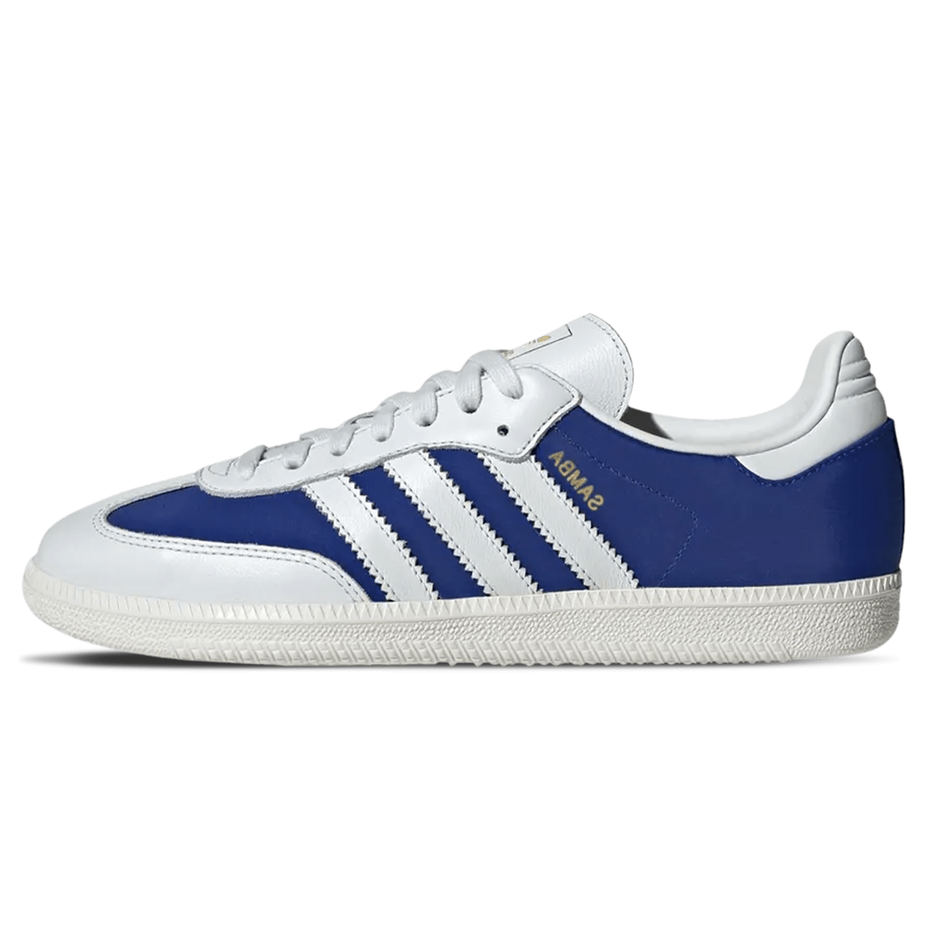 adidas Samba OG 'Crystal White Royal Blue' — UK 3.5 | EU 36 | US 4 — Front View