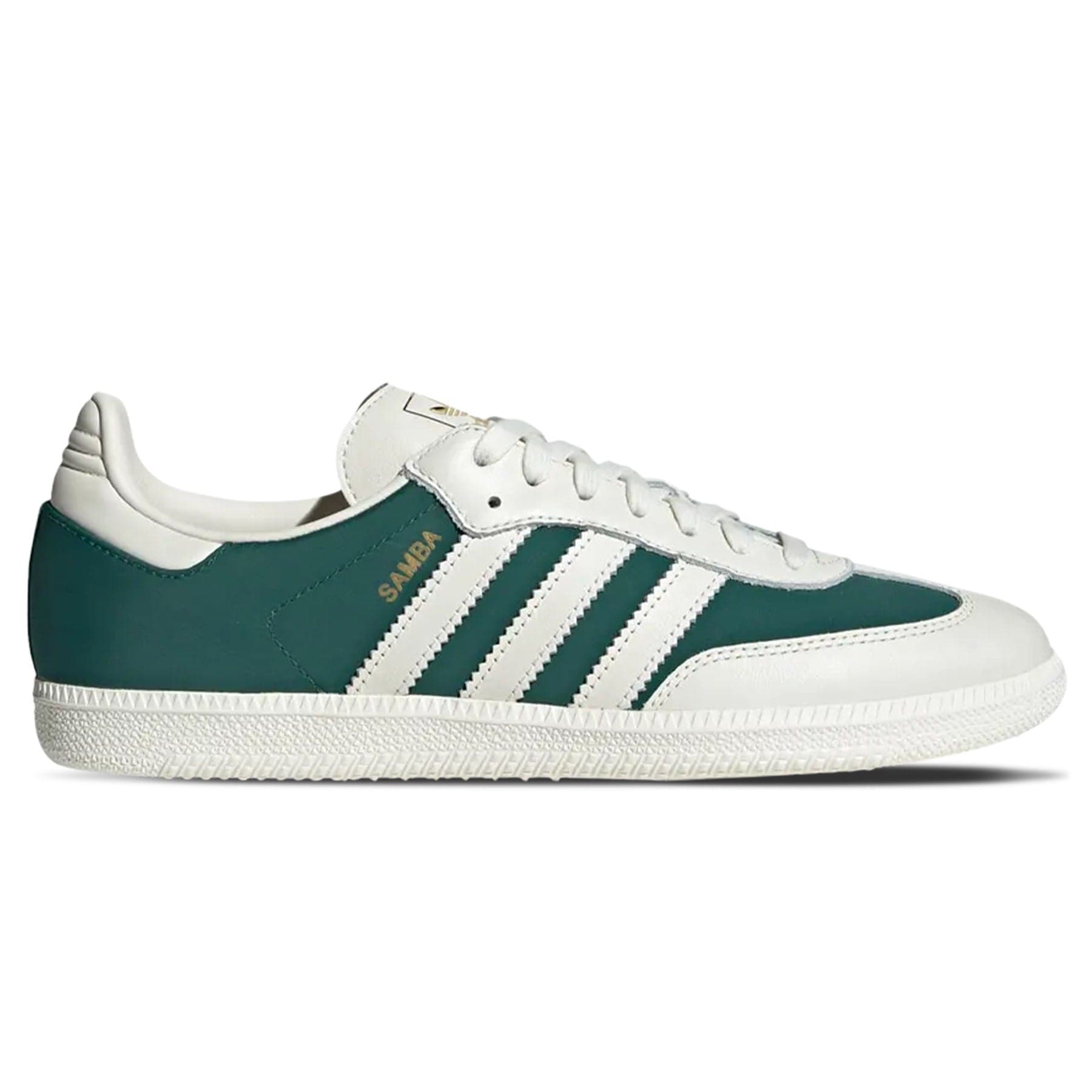 adidas Samba OG 'Off White Collegiate Green' — UK 3.5 | EU 36 | US 4 — Side View