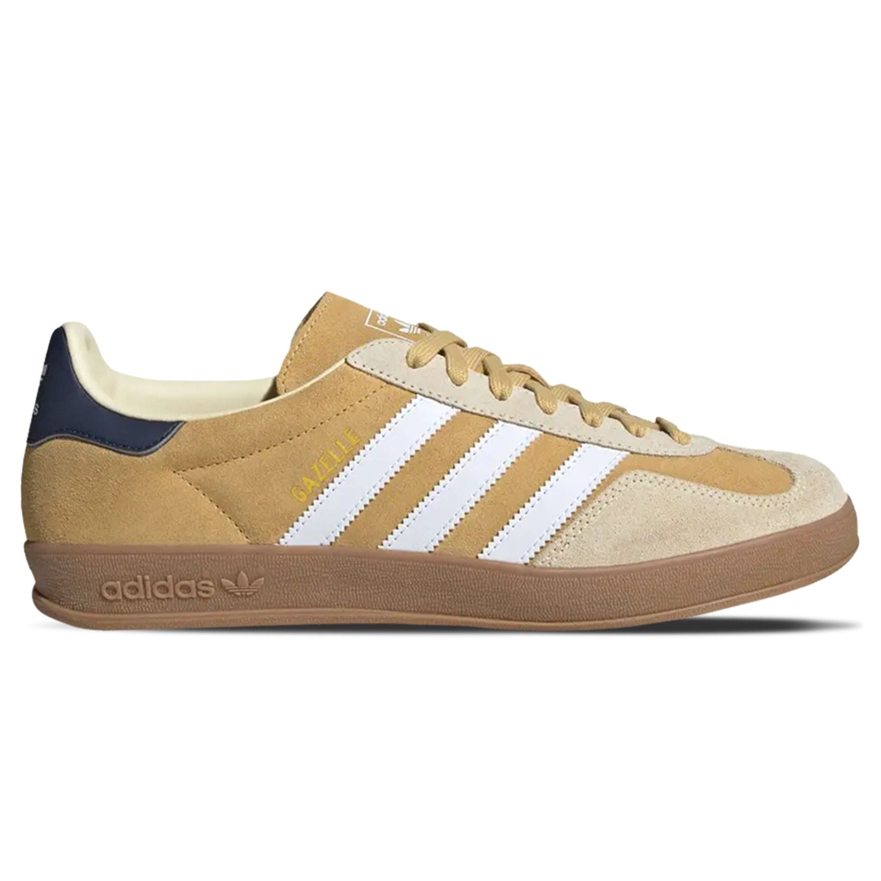 Adidas Gazelle Indoor 'Oat' — UK 3.5 | EU 36 | US 4 — Side View
