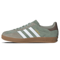 Adidas Gazelle Indoor 'Silver Green' — UK 3.5 | EU 36 | US 4 — Front View