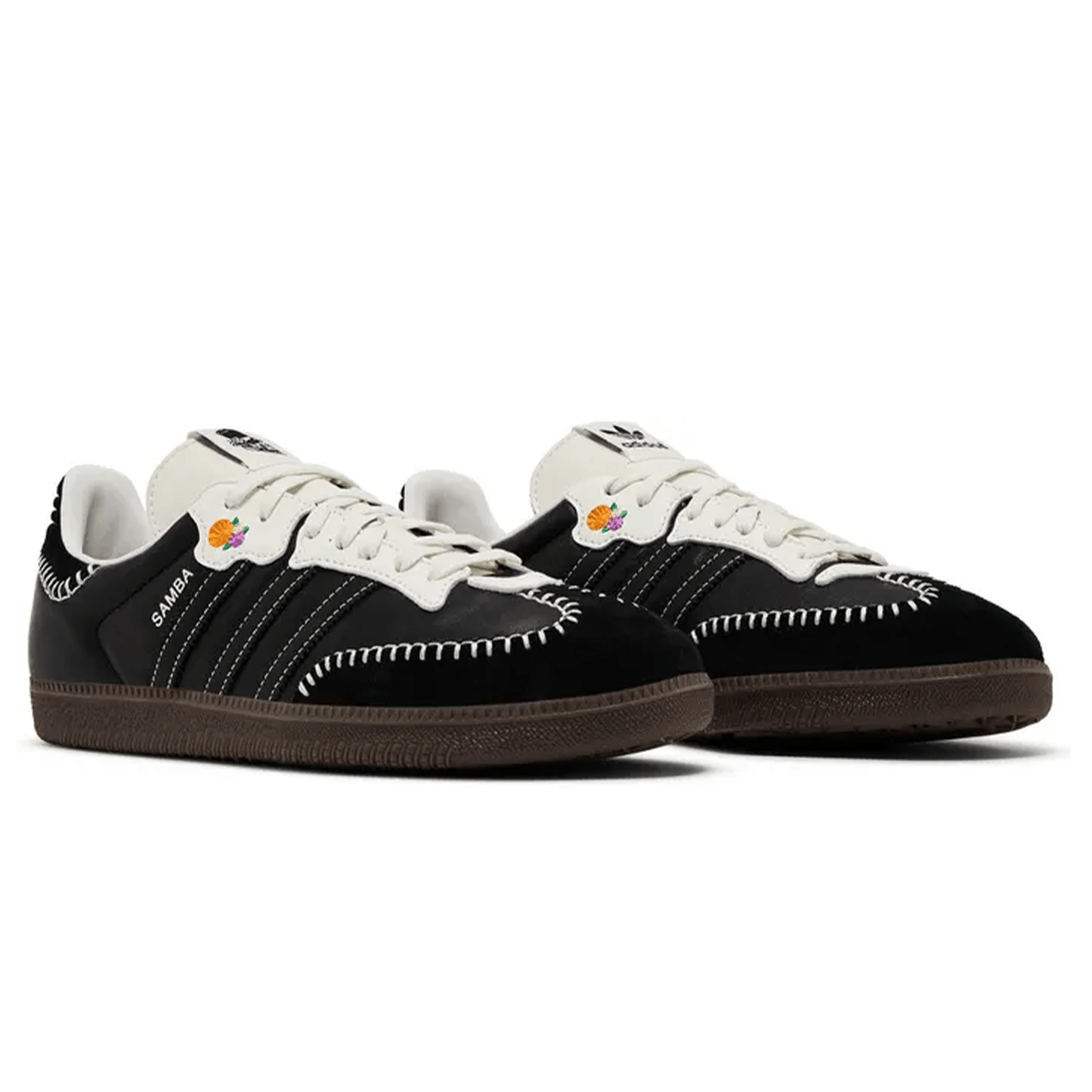 adidas Samba OG 'Día de Muertos Pack - Black' — UK 3.5 | EU 36 | US 4 — Back View