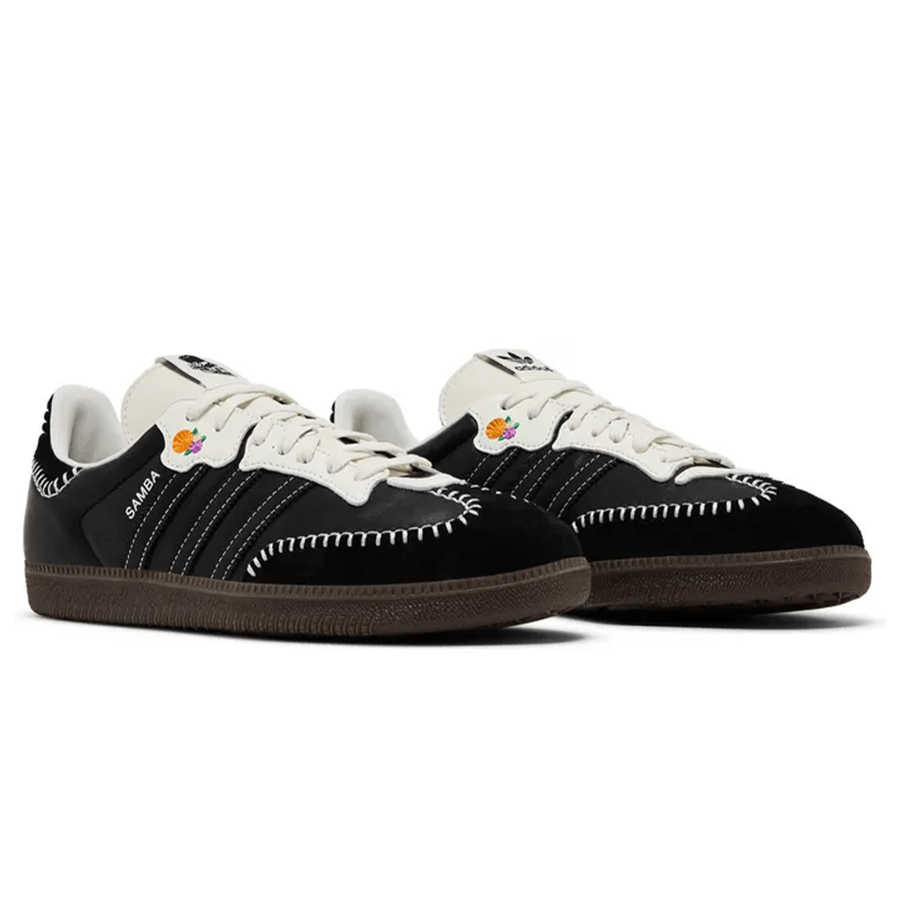 adidas Samba OG 'Día de Muertos Pack - Black' — UK 3.5 | EU 36 | US 4 — Back View