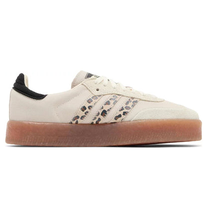 Adidas Sambae Wmns 'Cream White Leopard' — UK 3.5 | EU 36 | US 5.5 — Back View