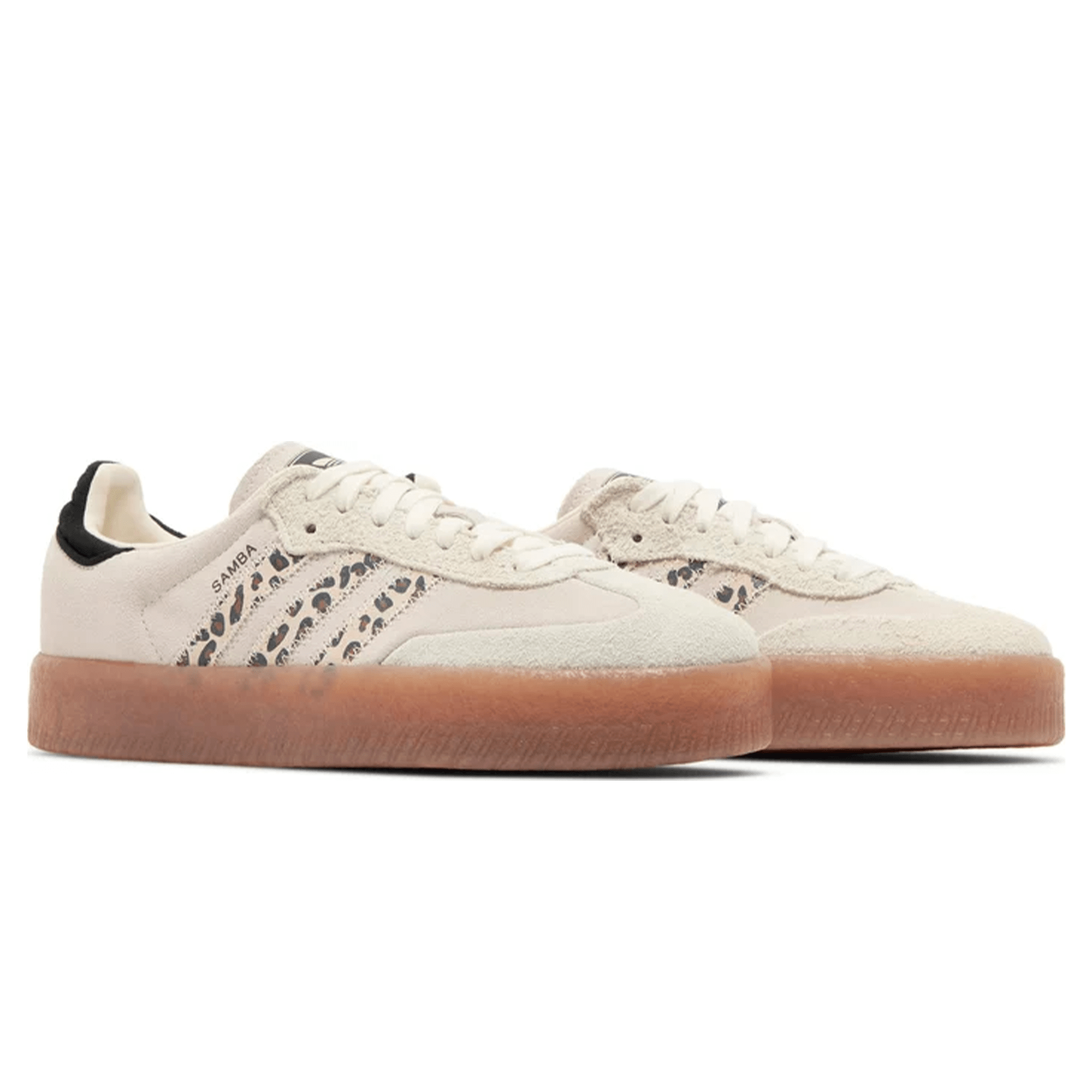 Adidas Sambae Wmns 'Cream White Leopard' — UK 3.5 | EU 36 | US 5.5 — Detail View