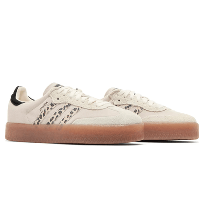 Adidas Sambae Wmns 'Cream White Leopard' — UK 3.5 | EU 36 | US 5.5 — Detail View