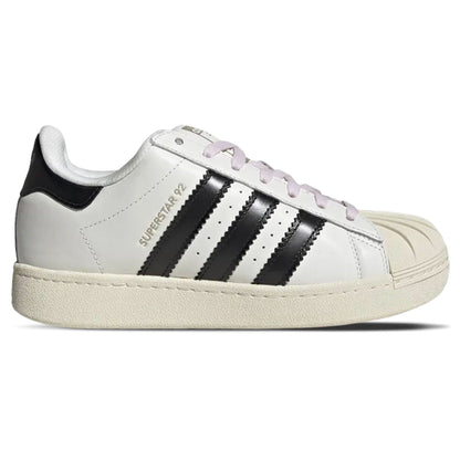 Pharrell x Adidas Superstar 92 'Virginia - White' — UK 3.5 | EU 36 | US 4 — Side View