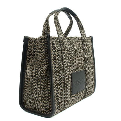 Marc Jacobs Tote The Tote Bag in Black, Fabric — Side View