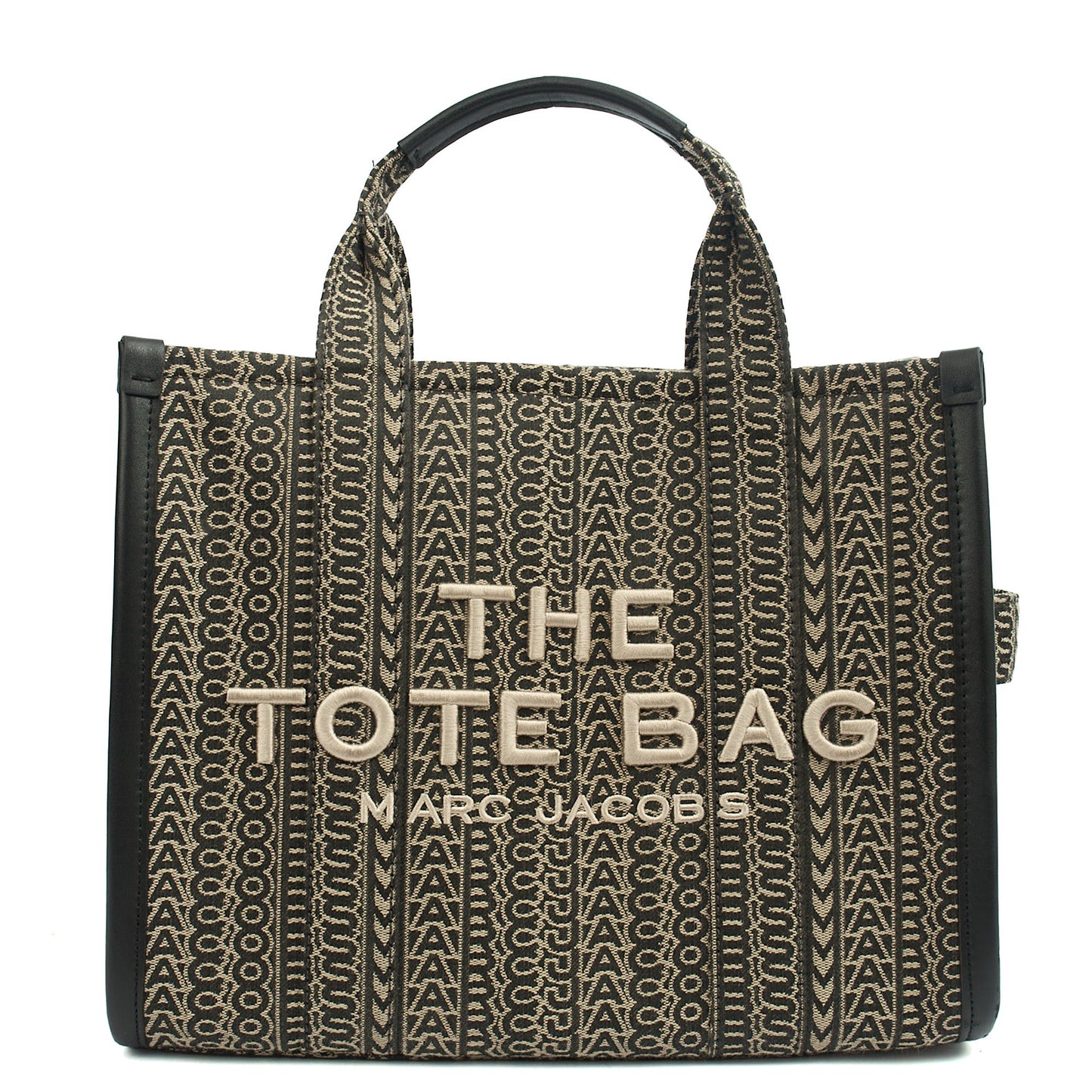 Marc Jacobs Tote The Tote Bag in Black, Fabric — Front View