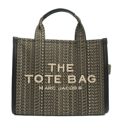Marc Jacobs Tote The Tote Bag in Black, Fabric — Front View