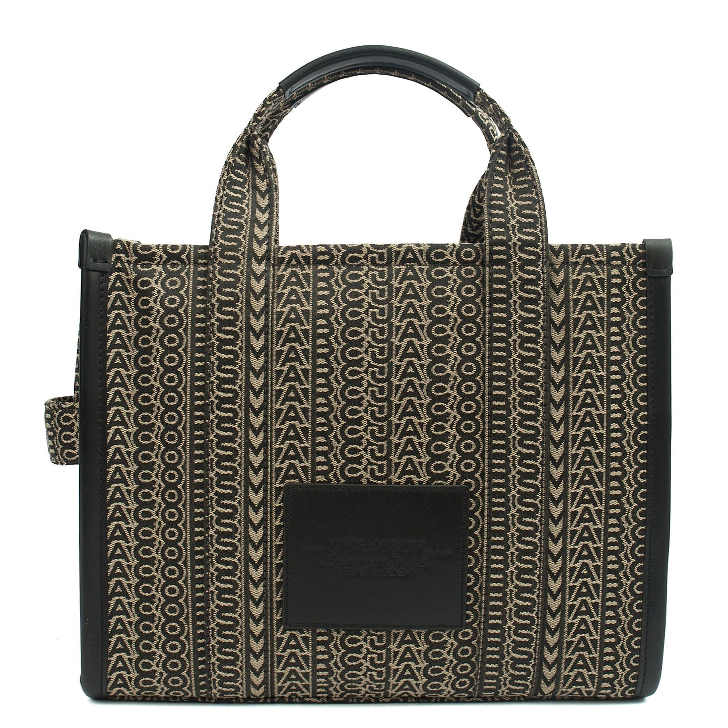 Marc Jacobs Tote The Tote Bag in Black, Fabric — Back View