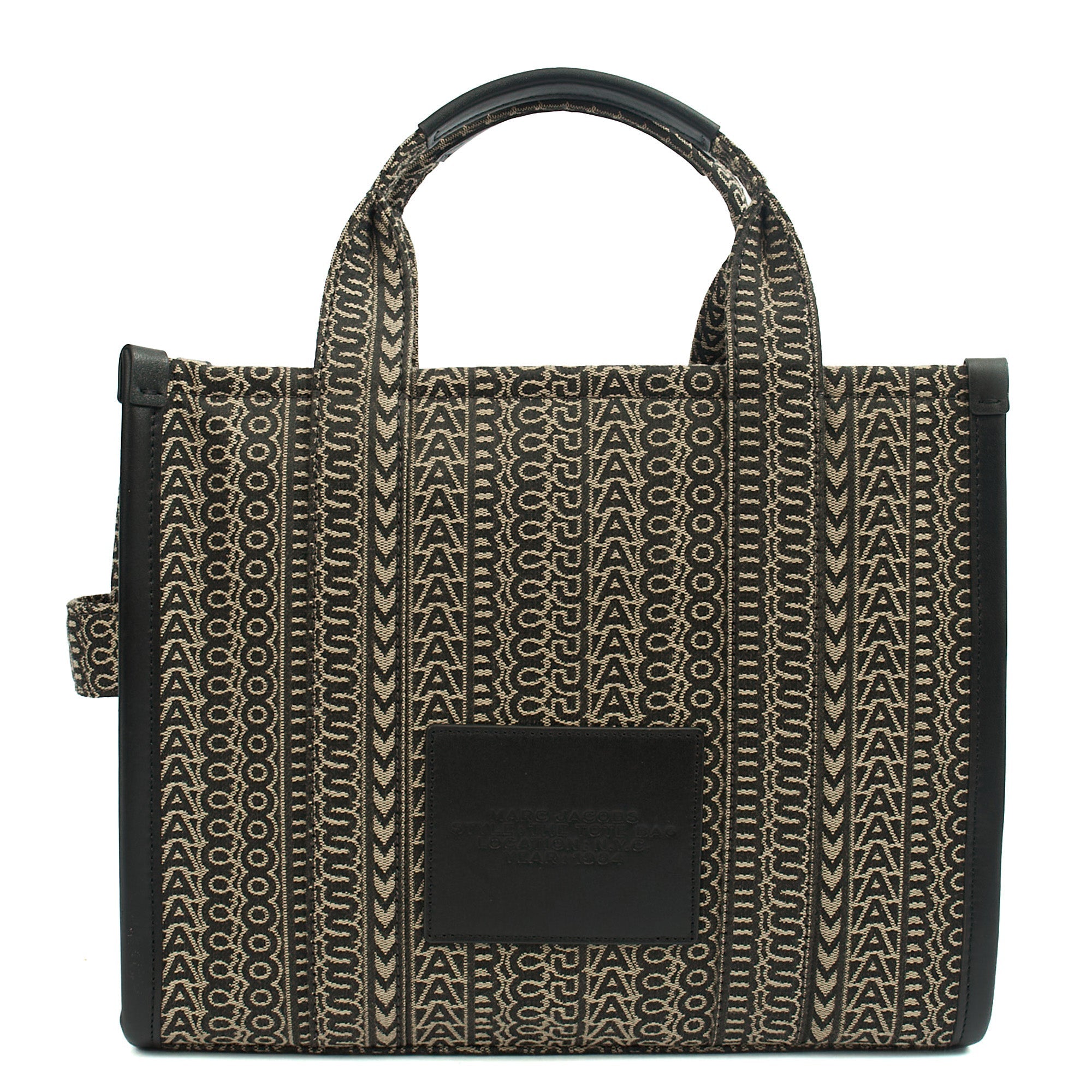 Marc Jacobs Tote The Tote Bag in Black, Fabric — Back View