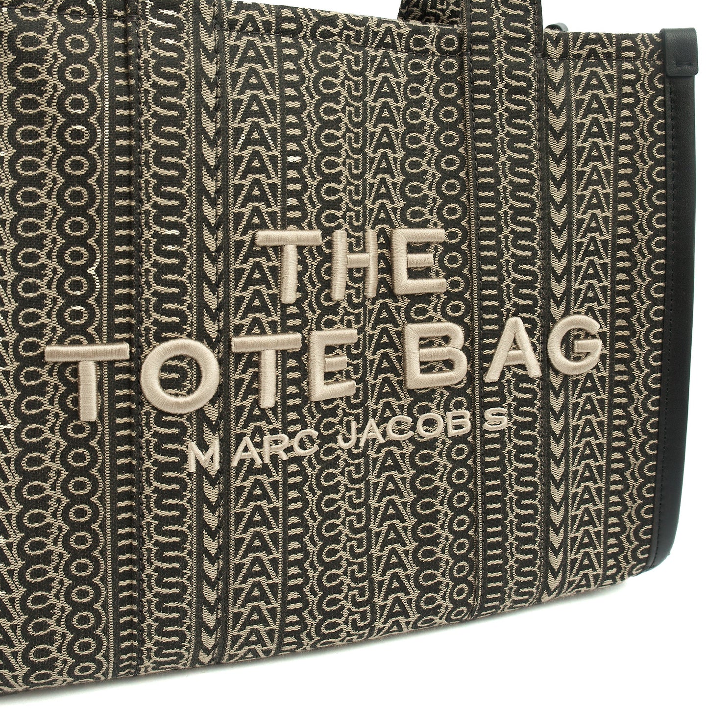 Marc Jacobs Tote The Tote Bag in Black, Fabric — Lifestyle View