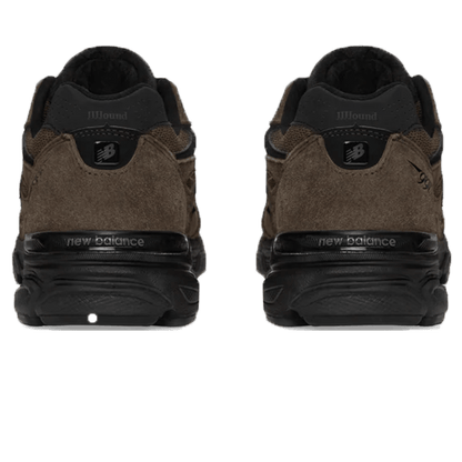 JJJJound x New Balance 990v3 Made In USA 'Brown' — UK 3.5 | EU 36 | US 4 — Back View