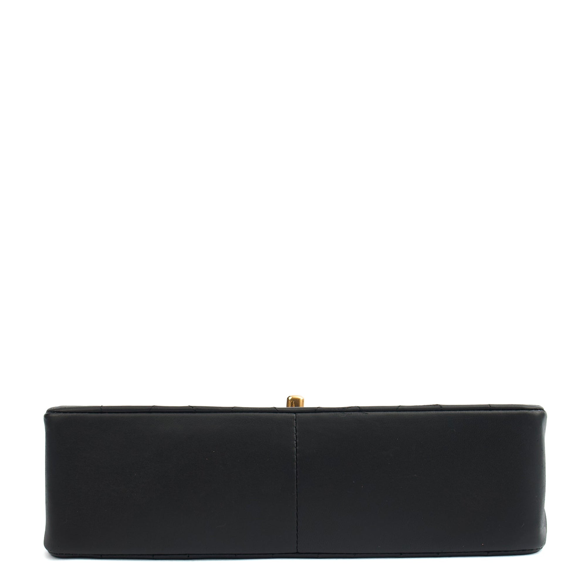 Chanel Cross Body Diana - Medium in Black, Lambskin Leather — Top View