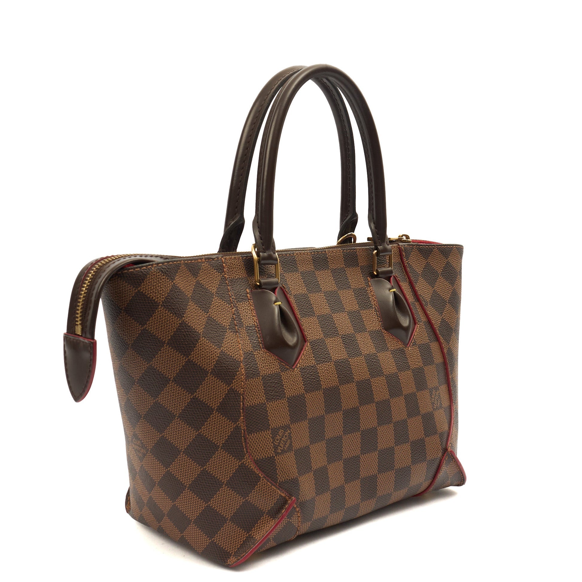 Louis Vuitton Tote Caissa Tote in Damier, Canvas — Back View