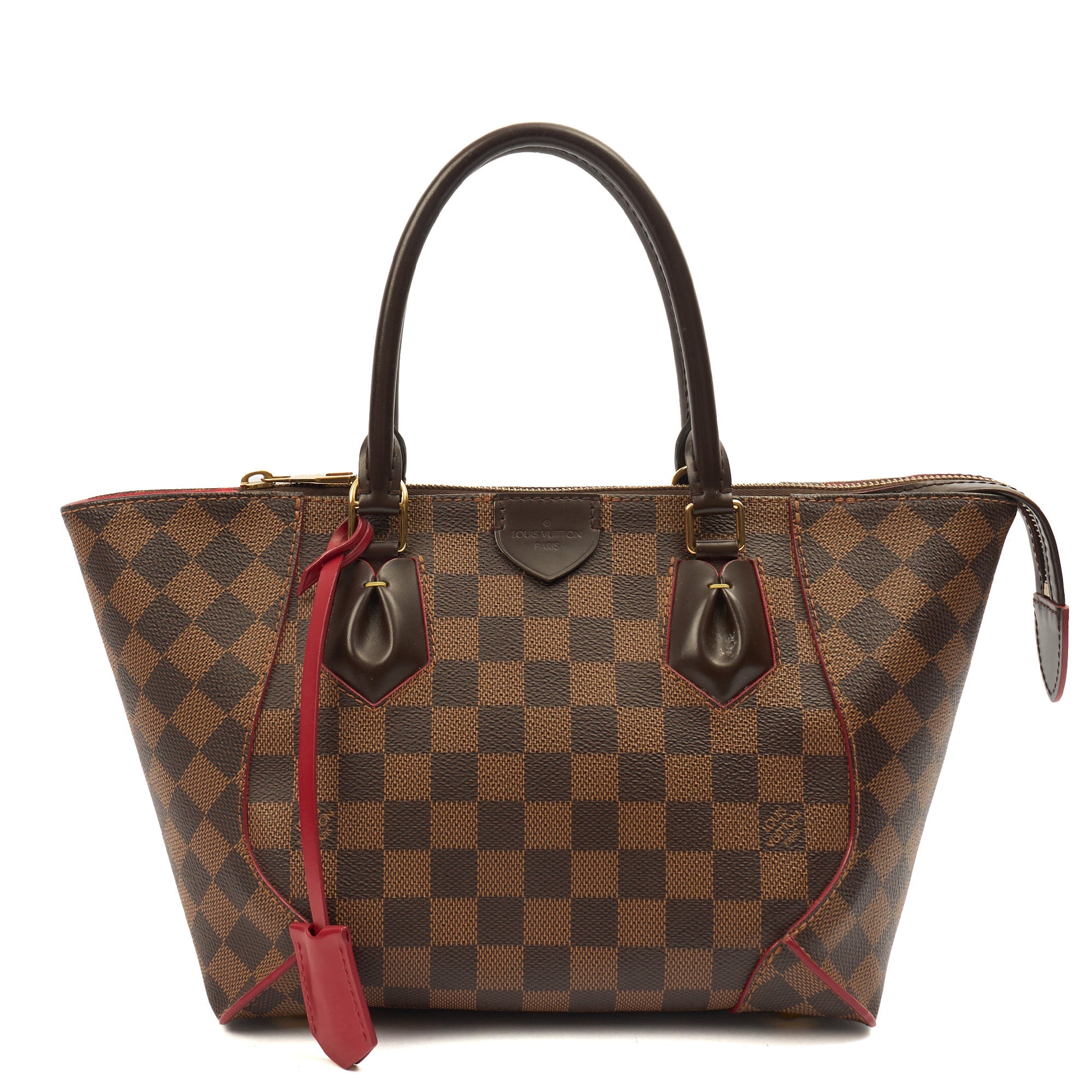 Louis Vuitton Tote Caissa Tote in Damier, Canvas — Front View