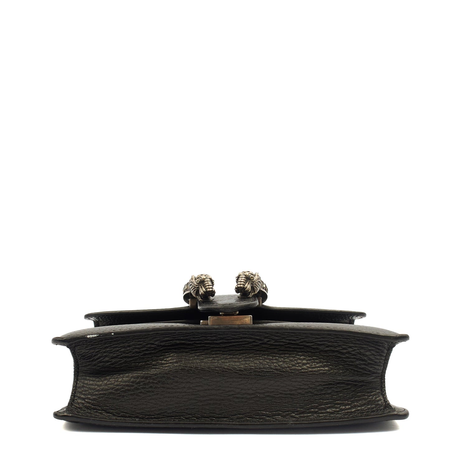 Gucci Shoulder Bag Dionysus - Mini in Black, Leather — Top View