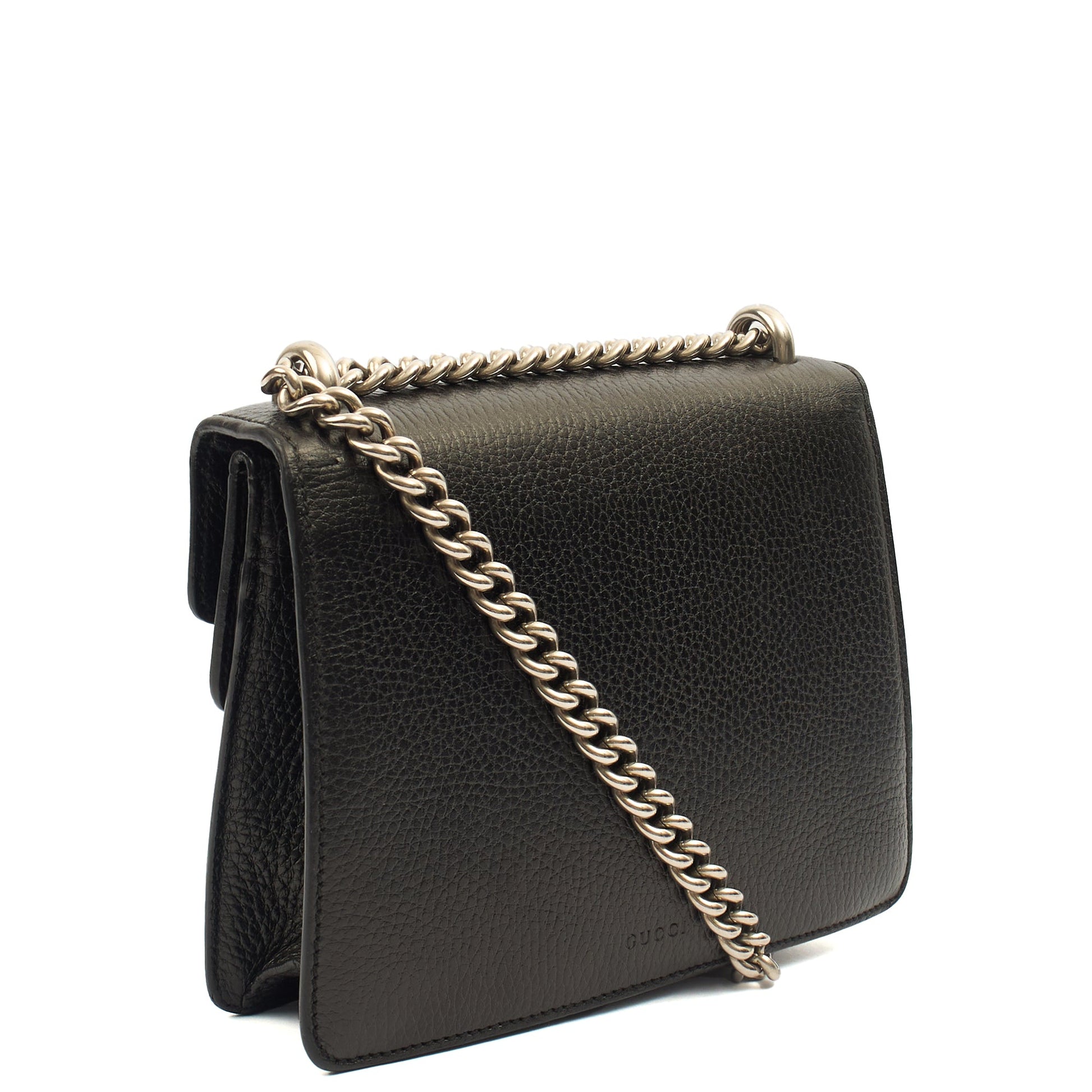 Gucci Shoulder Bag Dionysus - Mini in Black, Leather — Side View