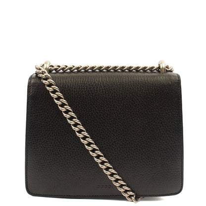 Gucci Shoulder Bag Dionysus - Mini in Black, Leather — Back View