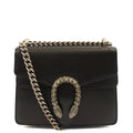 Gucci Shoulder Bag Dionysus - Mini in Black, Leather — Front View