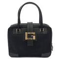 Gucci Shoulder Bag Shoulder Bag in Black, Fabric — Front View