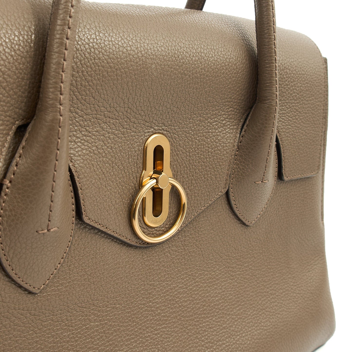 Mulberry Tote Seaton in Clay, Calfskin Leather — Alternate View 12