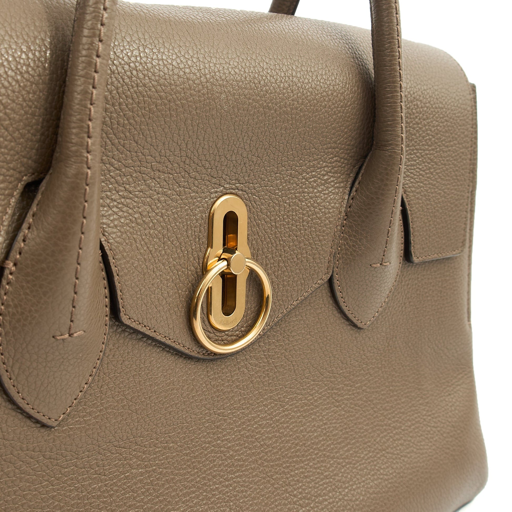 Mulberry Tote Seaton in Clay, Calfskin Leather — Alternate View 18