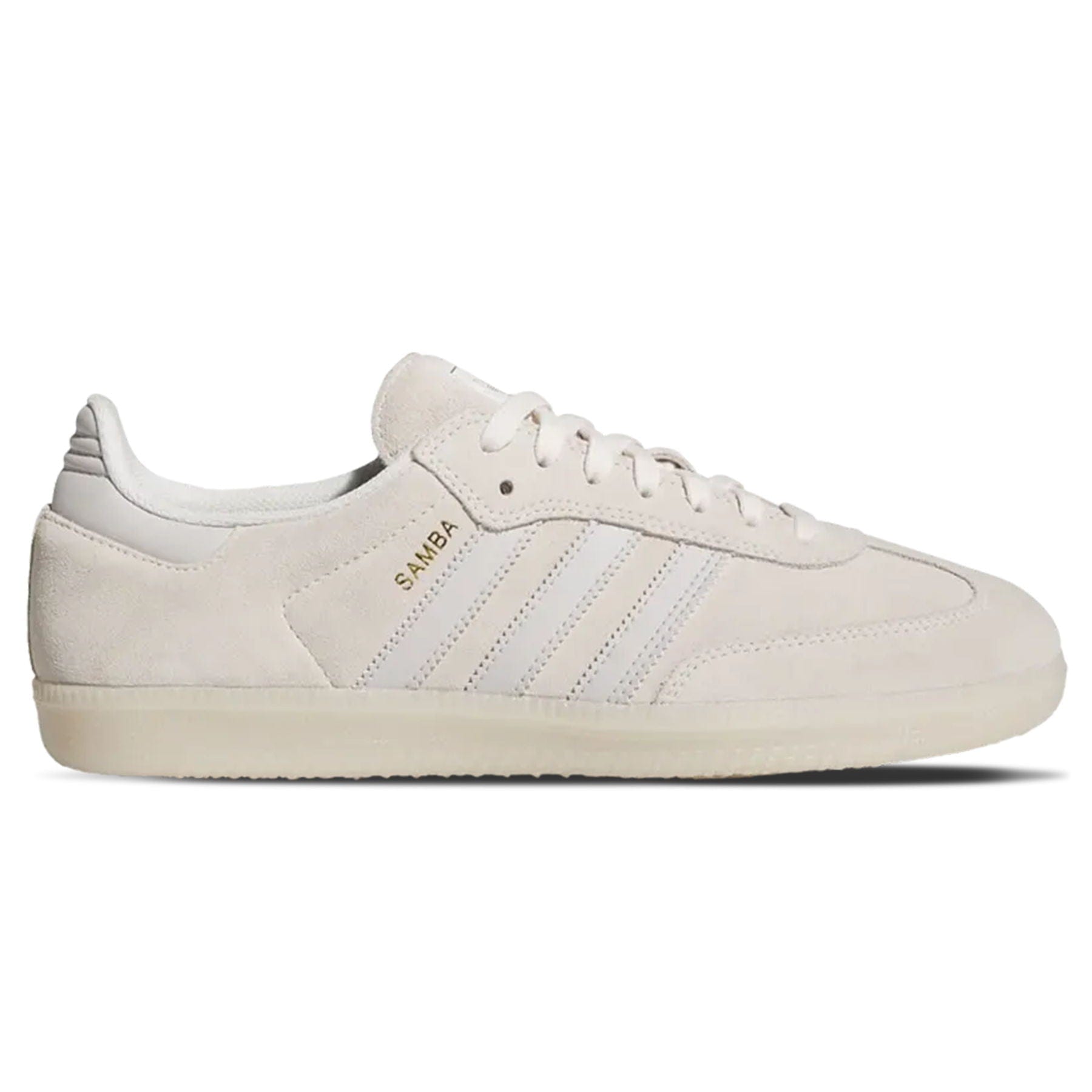 adidas Samba 'Chalk White' — UK 3.5 | EU 36 | US 4 — Side View