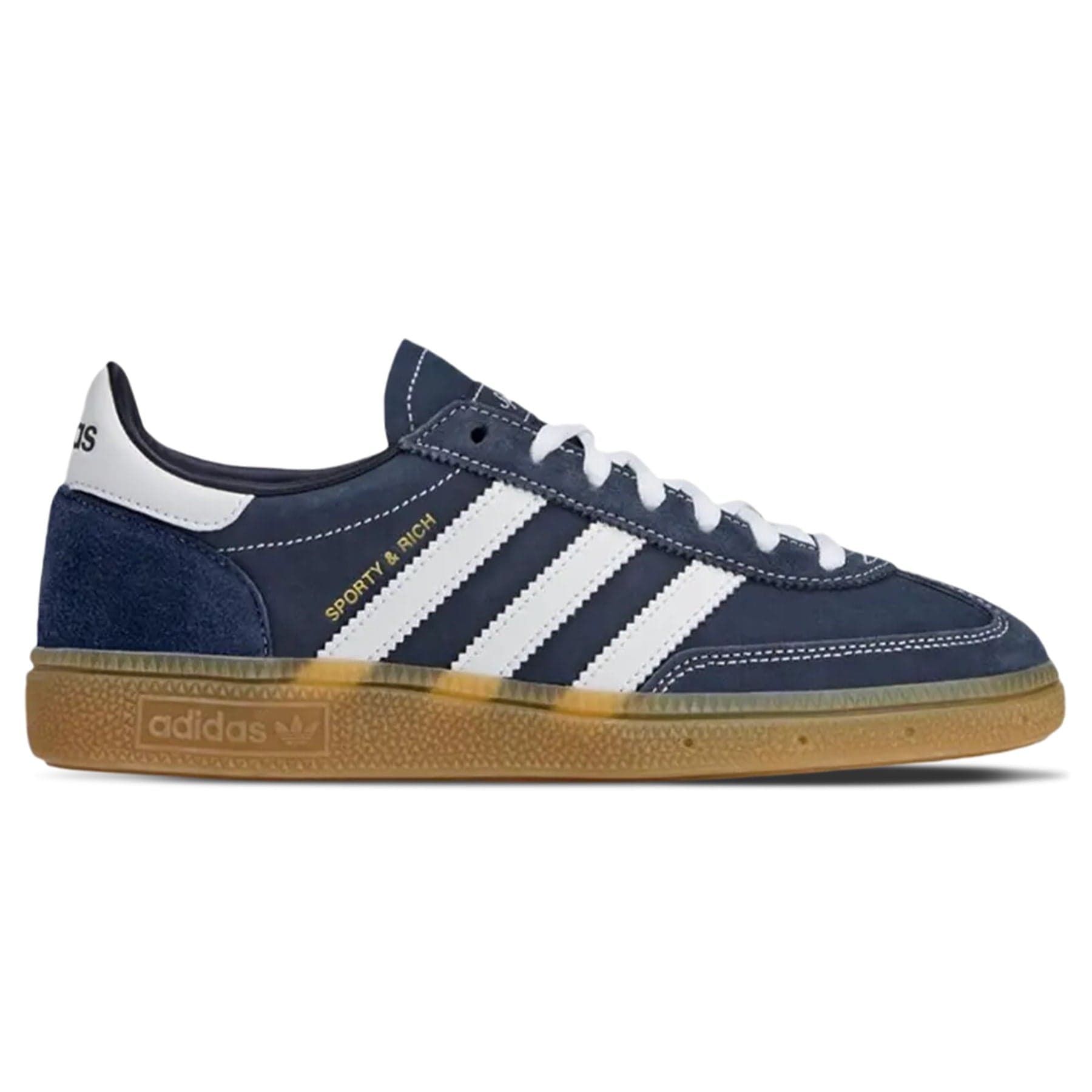 adidas Handball Spezial x Sporty & Rich 'Night Indigo' — UK 3.5 | EU 36 | US 4 — Side View