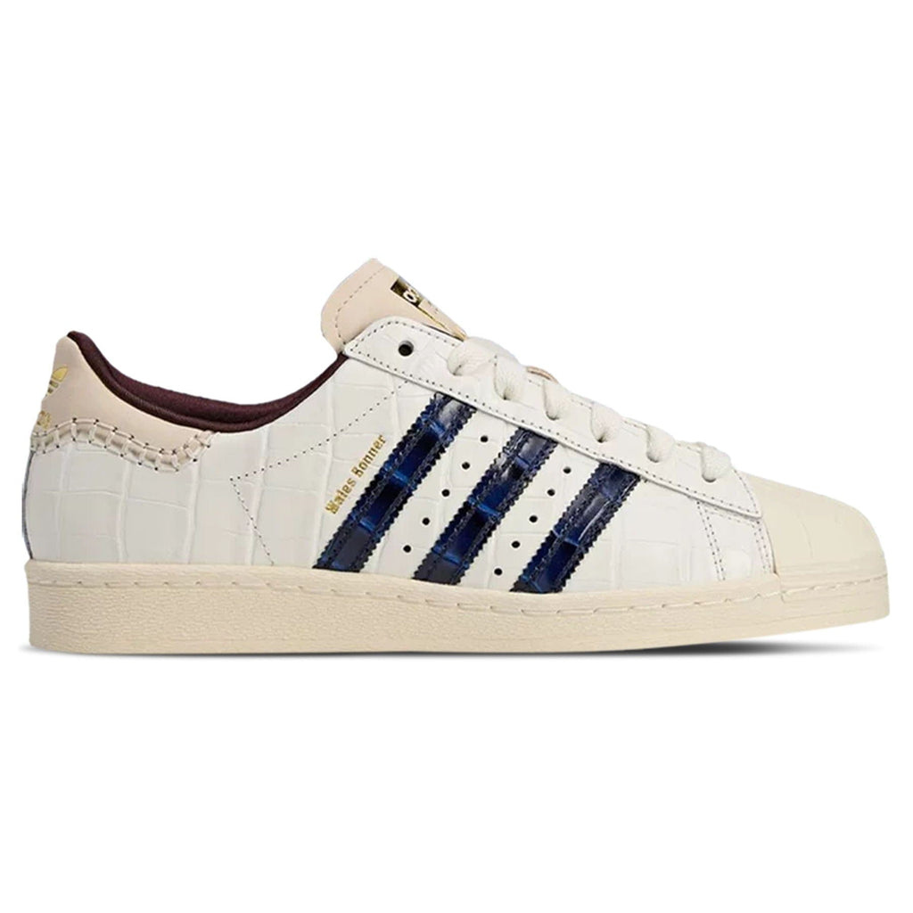 Wales Bonner x Adidas Superstar 'Croc - Wonder White' — UK 3.5 | EU 36 | US 4 — Side View