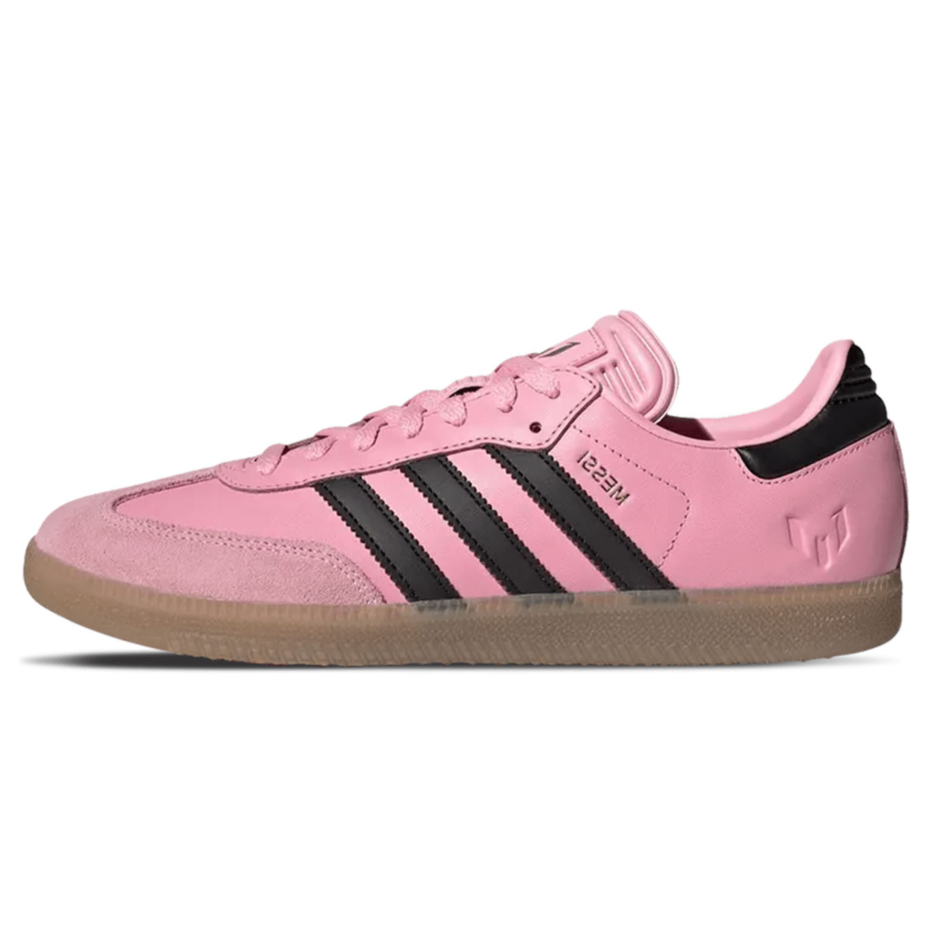 Lionel Messi x adidas Samba 'Inter Miami CF - Debossed Home Kit' — UK 3.5 | EU 36 | US 4 — Front View