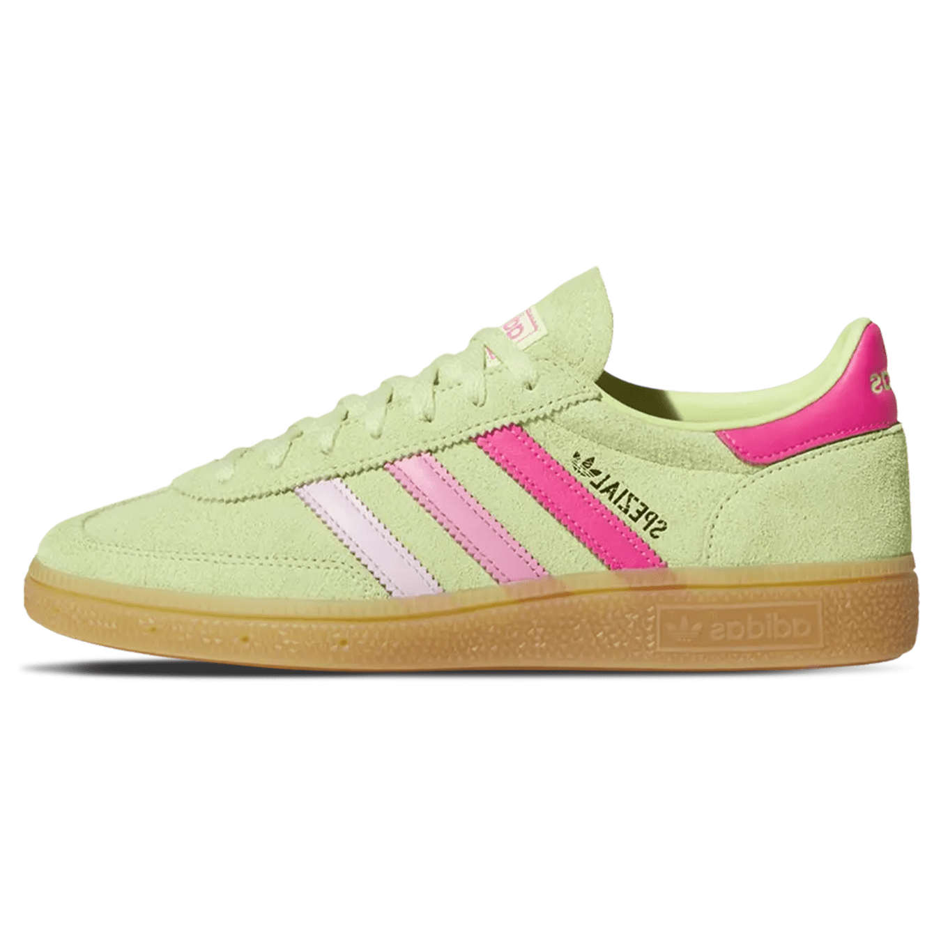 adidas Handball Spezial Wmns 'Green Pink' — UK 3.5 | EU 36 | US 5.5 — Front View