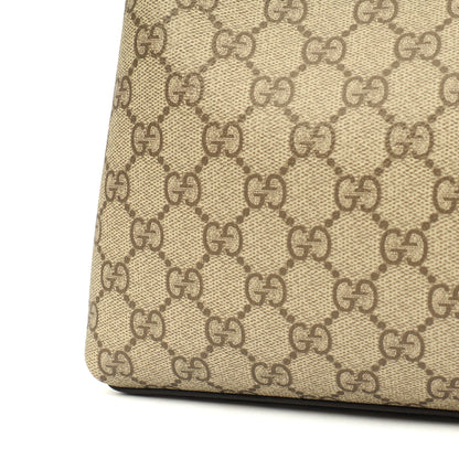 Gucci Tote GG Emblem Bag in GG Canvas — Lifestyle View