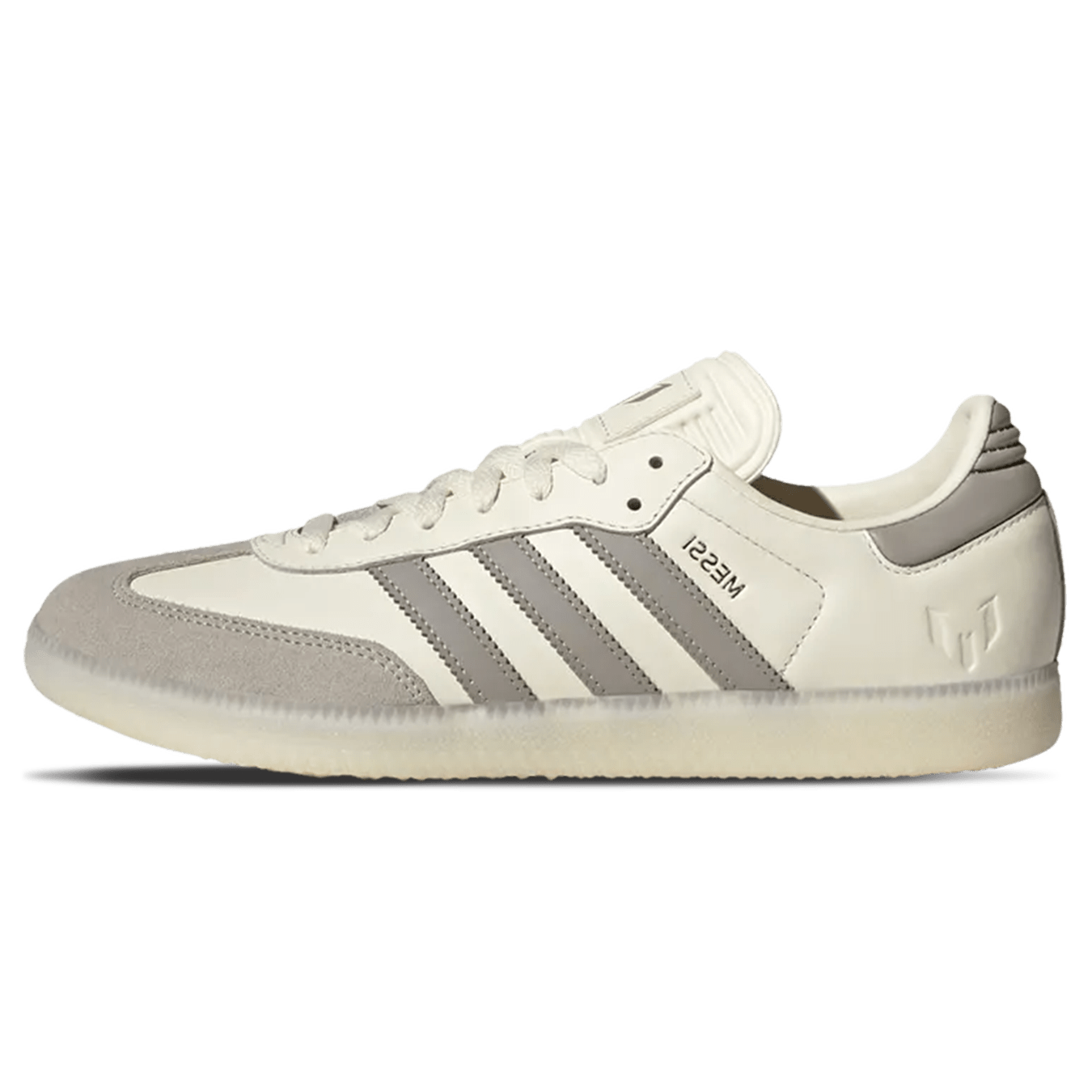 Lionel Messi x adidas Samba Indoor 'Cream White' — UK 3.5 | EU 36 | US 4 — Front View