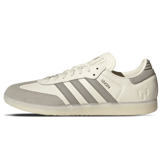Lionel Messi x adidas Samba Indoor 'Cream White' — UK 3.5 | EU 36 | US 4 — Front View