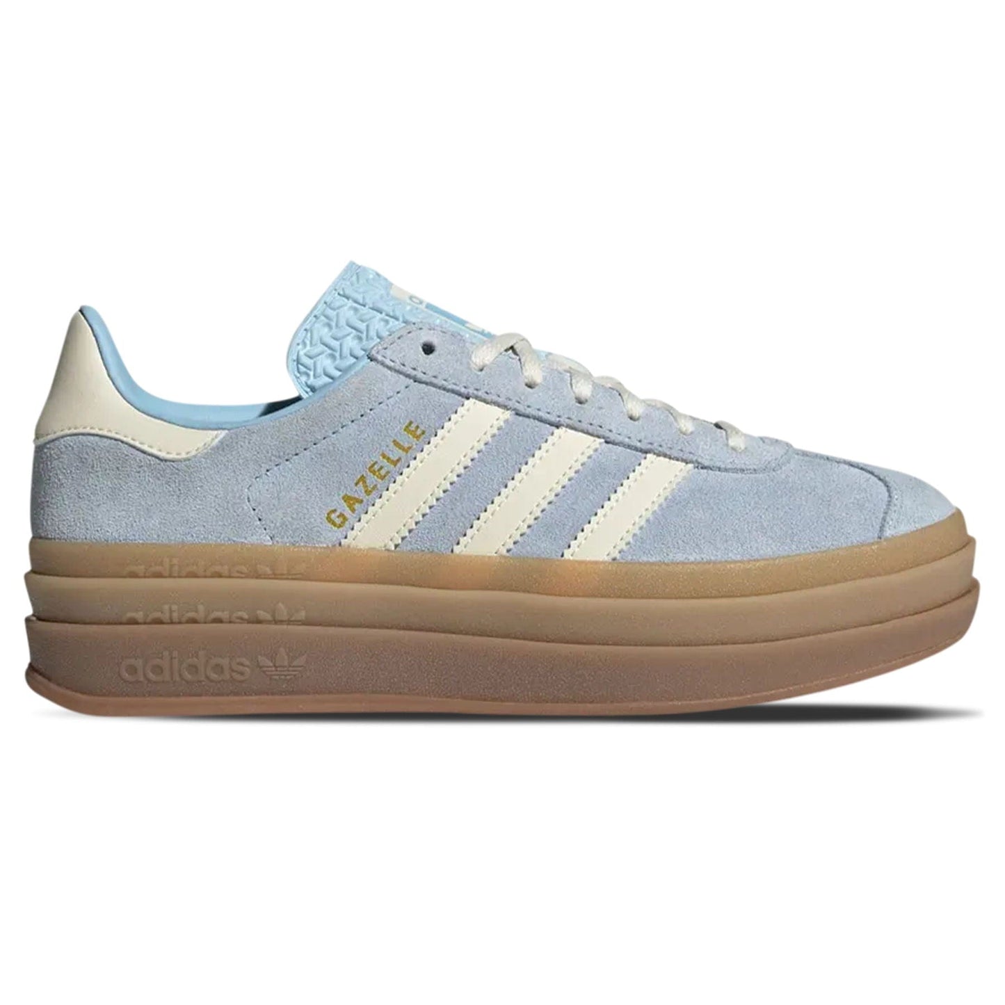 Adidas Gazelle Bold Wmns 'Clear Sky Cream' — UK 3.5 | EU 36 | US 4 — Side View