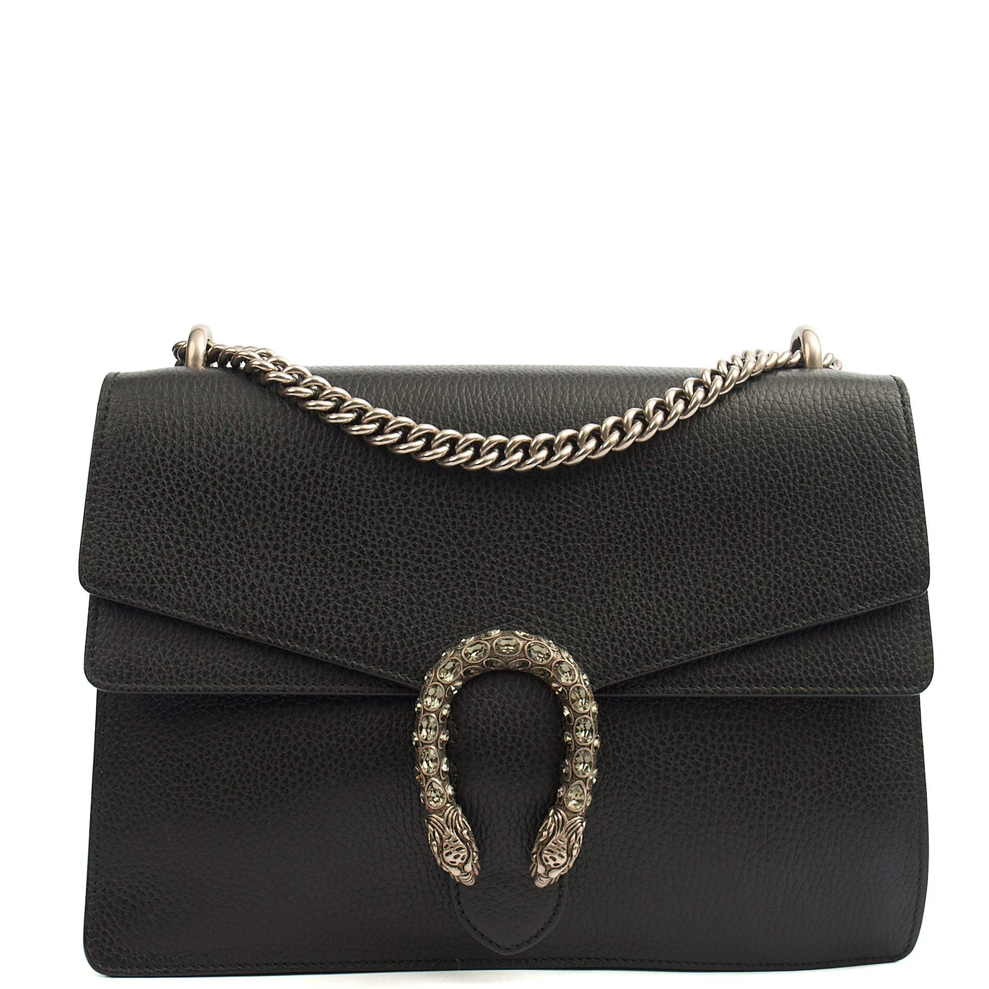 Gucci Shoulder Bag Dionysus - Medium in Black, Leather — Alternate View 7