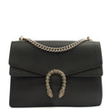 Gucci Shoulder Bag Dionysus - Medium in Black, Leather — Front View