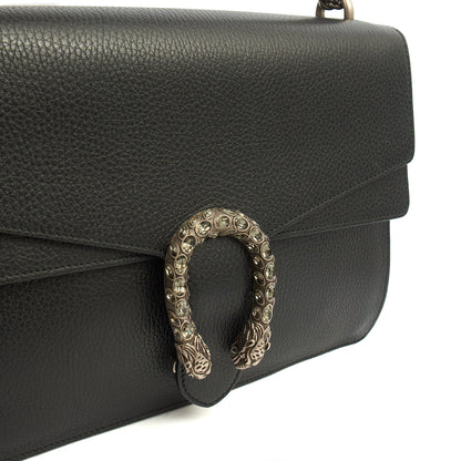 Gucci Shoulder Bag Dionysus - Medium in Black, Leather — Alternate View 12