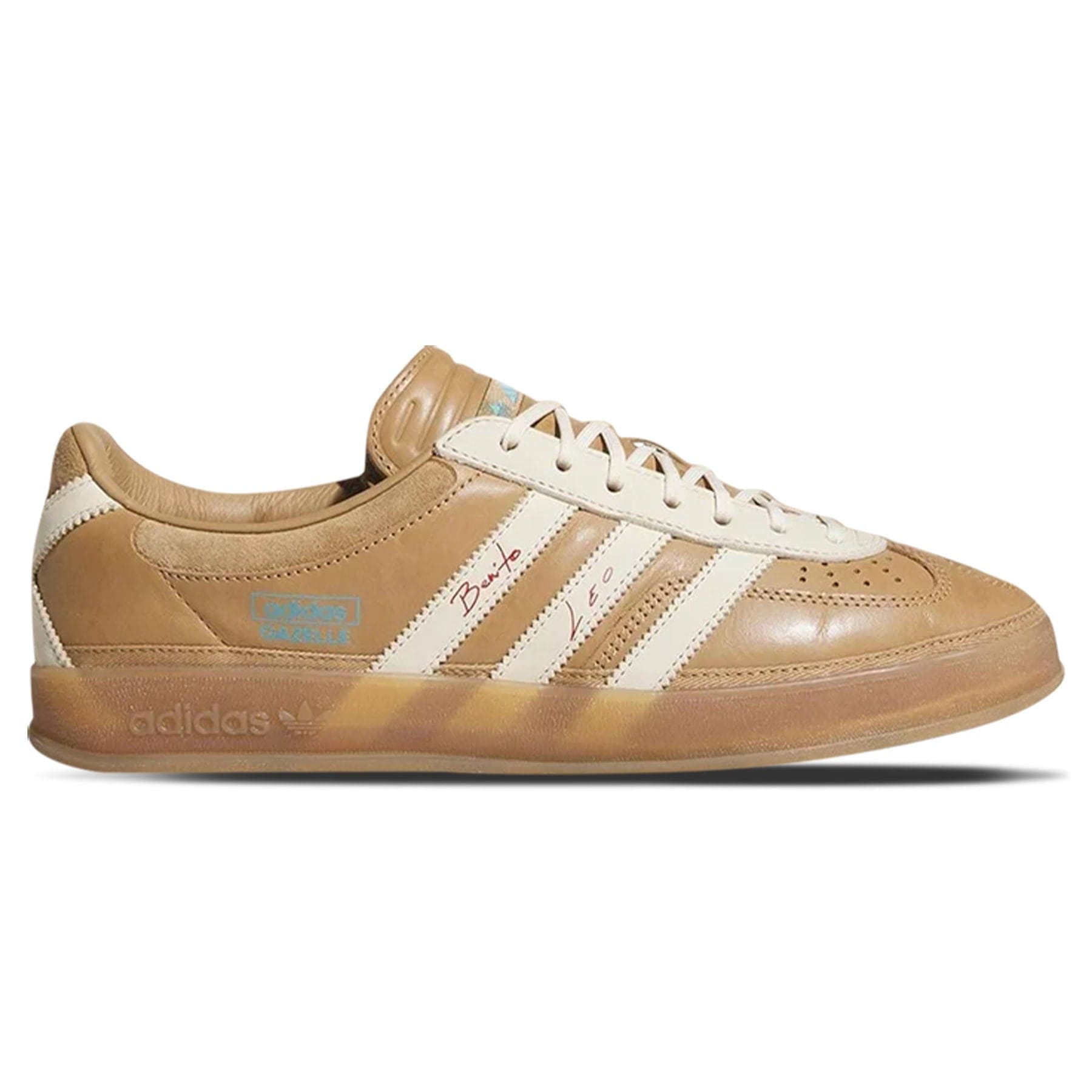 Bad Bunny x Lionel Messi x Adidas Gazelle Indoor 'La Voz De Los Fans' — UK 3.5 | EU 36 | US 4 — Side View