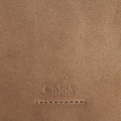 Chloe Shoulder Bag Faye Shoulder Bag in Grey, Calfskin Leather — Alternate View 8