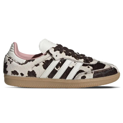 Adidas Samba OG Wmns 'Cow Print' — UK 3.5 | EU 36 | US 5.5 — Side View