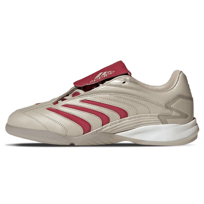 adidas Predator Sala 'Beige Team Victory Red' — UK 3.5 | EU 36 | US 4 — Front View