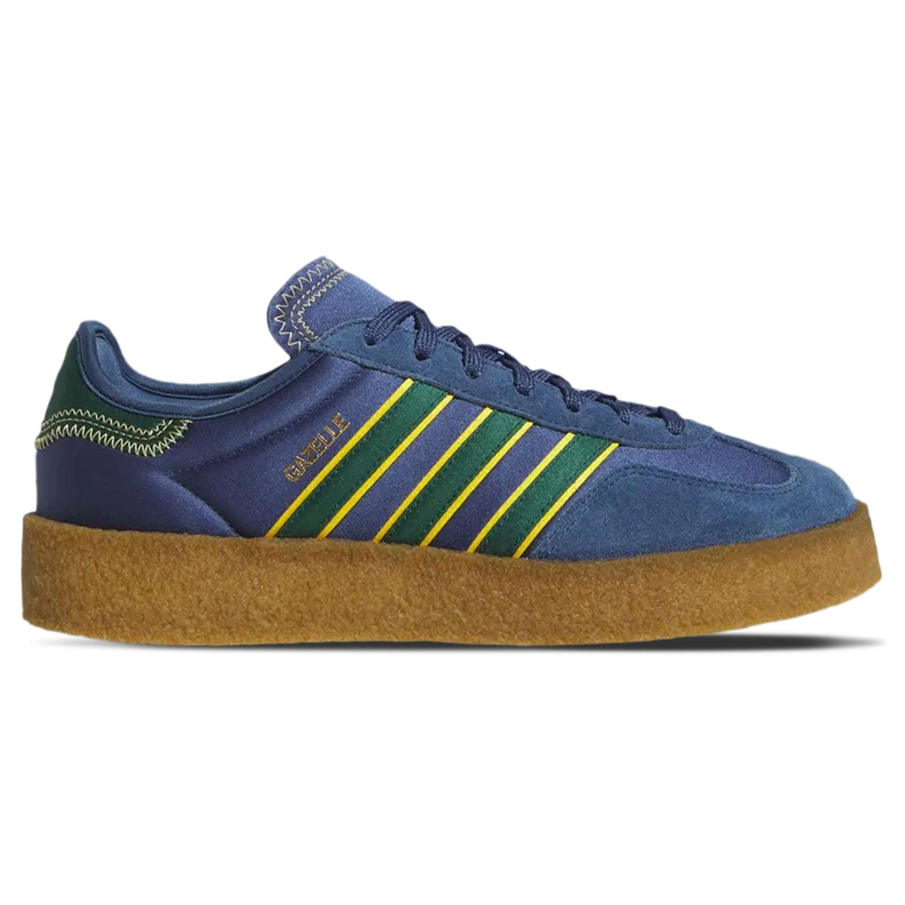 CLOT x adidas Gazelle 'Crepe Sole Pack - Night Marine' — UK 3.5 | EU 36 | US 4 — Side View